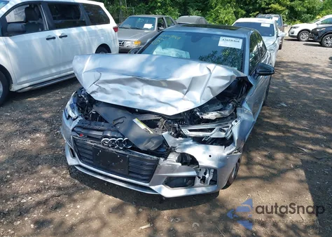 2018 Audi S4 3.0T Premium Plus из США, поврежденный, VIN WAUB4AF43JA037369